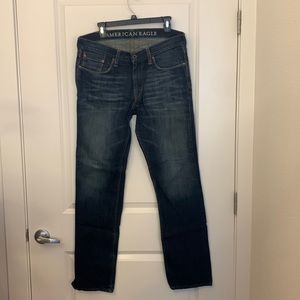 American Eagle slim straight jeans